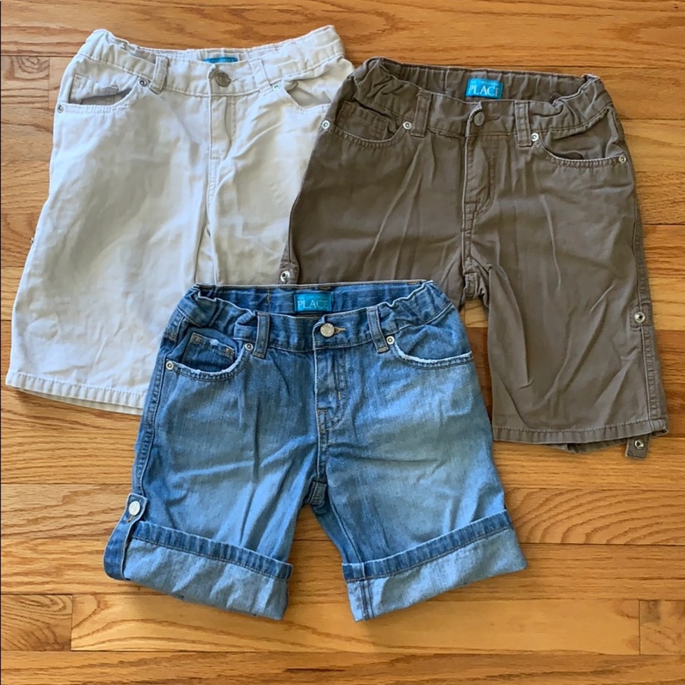 Children’s Place shorts, 3 pairs, size 8